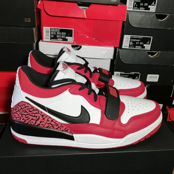 AIR JORDAN LEGACY 312 LOW "CHICAGO" BLACK CEMENT MEN'S US 11 BRAND NEW IN BOX - Picture 2 of 11